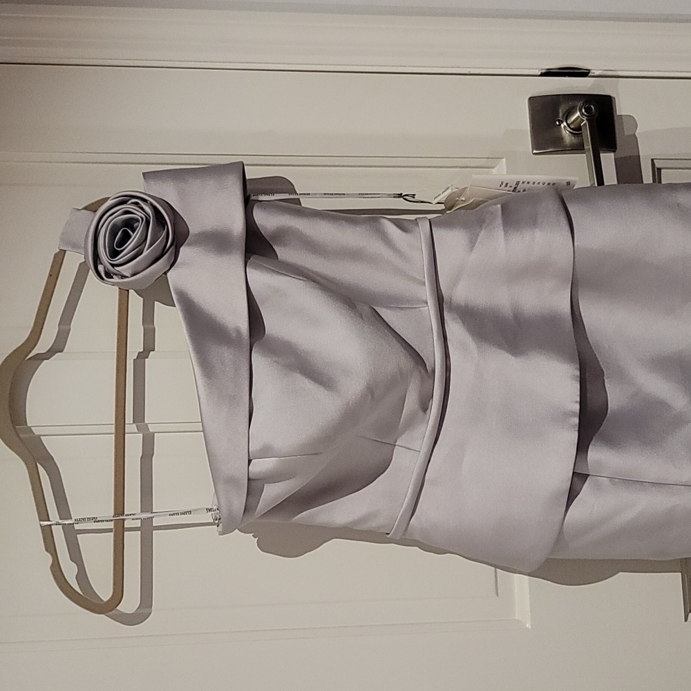 Silver Gown Dress